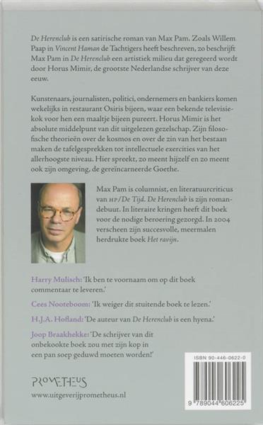 Grote foto de herenclub boeken overige boeken