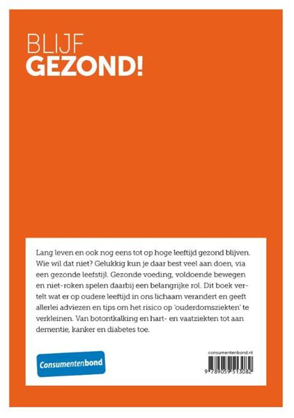 Grote foto blijf gezond boeken gezondheid en voeding