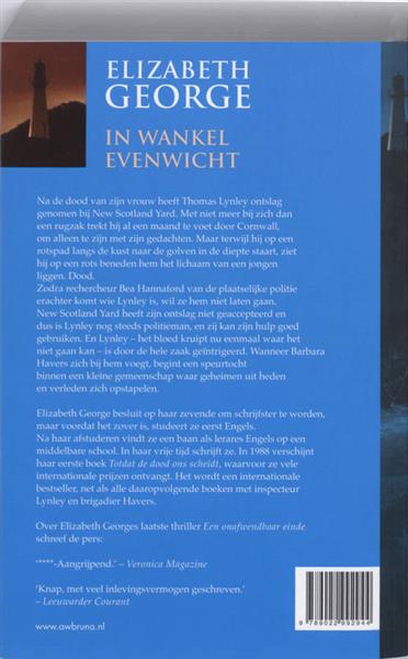 Grote foto in wankel evenwicht inspecteur lynley mysterie 15 boeken thrillers