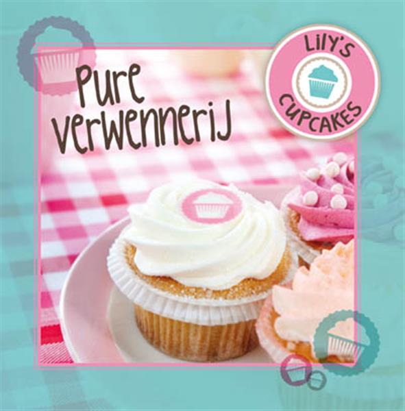 Grote foto lilly cupcakes boeken kookboeken