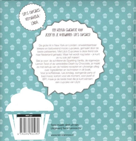 Grote foto lilly cupcakes boeken kookboeken