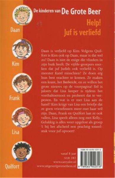Grote foto help juf is verliefd de kinderen van de grote beer 5 boeken jeugd 13 jaar en ouder
