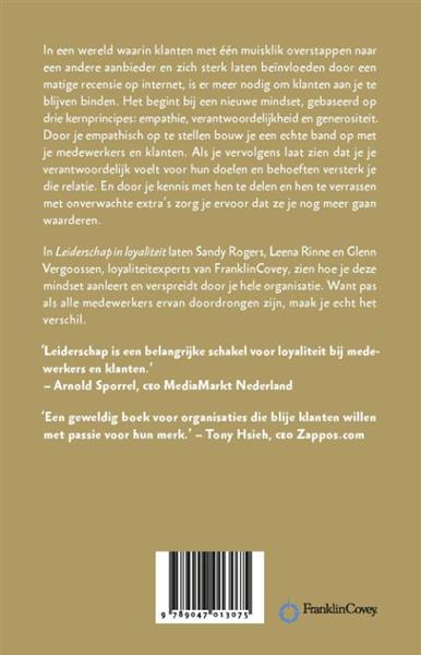 Grote foto leiderschap in loyaliteit boeken psychologie