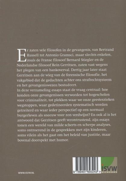 Grote foto een filosoof in de bajes boeken wetenschap