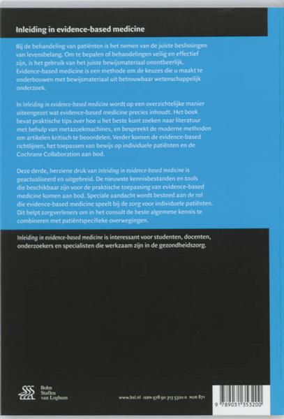Grote foto inleiding evidence based medicine boeken wetenschap