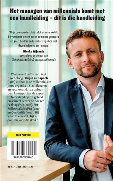 Grote foto werken met millennials boeken psychologie