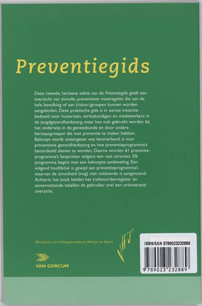 Grote foto preventiegids boeken wetenschap
