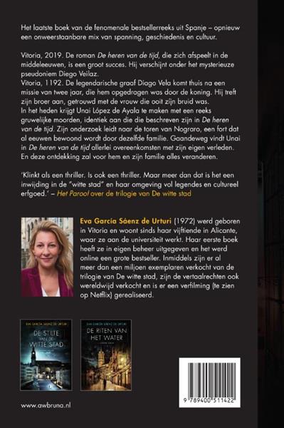 Grote foto de heren van de tijd de witte stad 3 boeken thrillers
