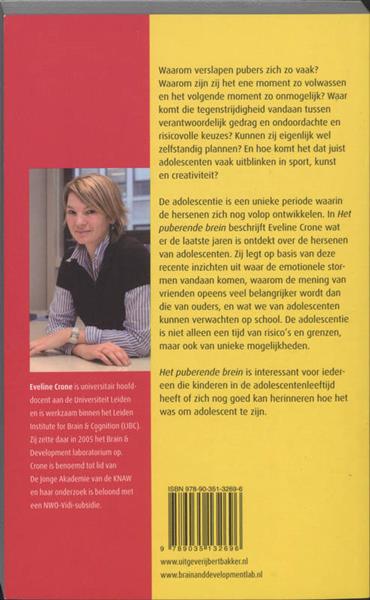 Grote foto het puberende brein boeken psychologie