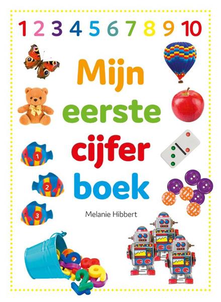 Grote foto mijn eerste cijfer boek boeken jeugd 13 jaar en ouder
