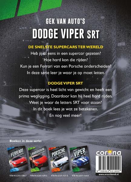 Grote foto dodge viper srt gek op auto boeken overige boeken