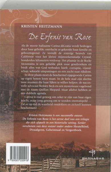Grote foto de erfenis van rose boeken overige boeken