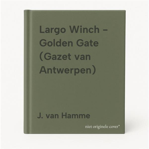Grote foto largo winch golden gate gazet van antwerpen boeken stripboeken