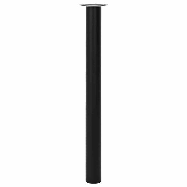 Grote foto vidaxl tafelpoten telescopisch 710 1100 mm zwart 2 st huis en inrichting eettafels