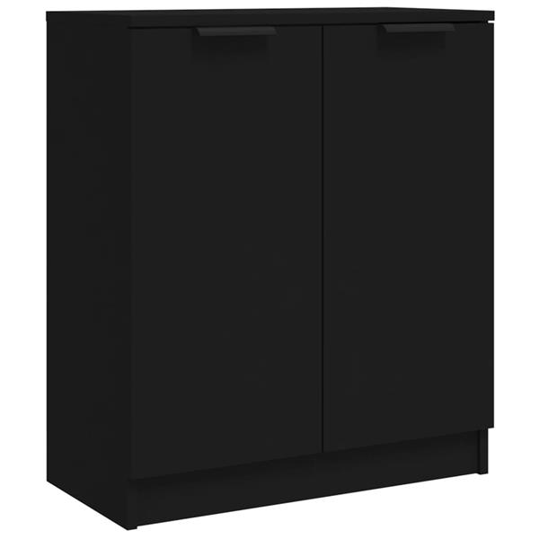 Grote foto vidaxl dressoir 60x30x70 cm bewerkt hout zwart huis en inrichting overige