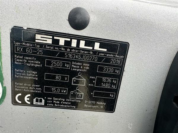 Grote foto vs 22169 elektrische triplex heftruck still rx60 25 bj2018 agrarisch heftrucks