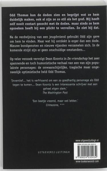 Grote foto de vriendschap odd thomas 2 boeken thrillers