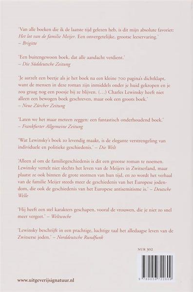 Grote foto het lot van de familie meijer boeken overige boeken