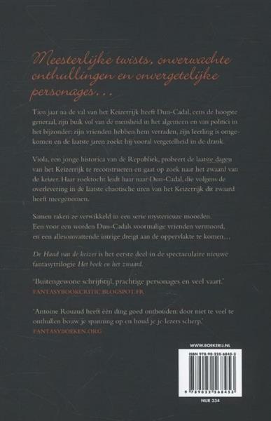 Grote foto de hand van de keizer het boek en het zwaard 1 boeken science fiction