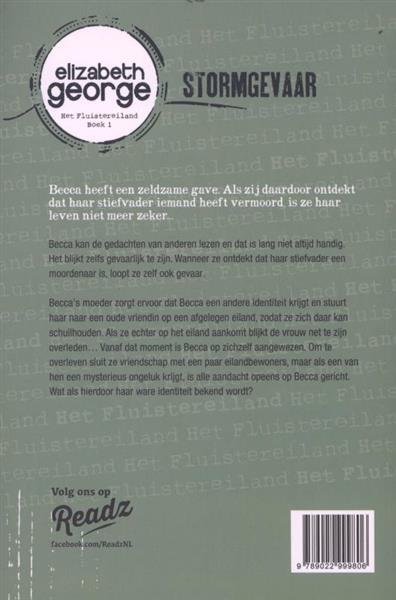 Grote foto stormgevaar het fluistereiland 1 boeken jeugd 13 jaar en ouder