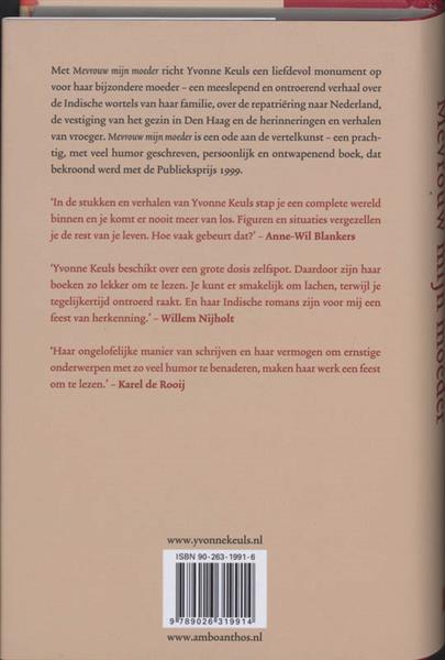 Grote foto mevrouw mijn moeder boeken overige boeken
