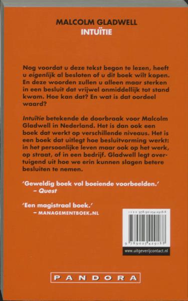 Grote foto intuitie boeken overige boeken