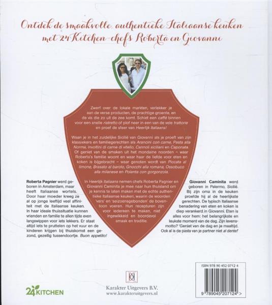 Grote foto heerlijk italiaans boeken kookboeken