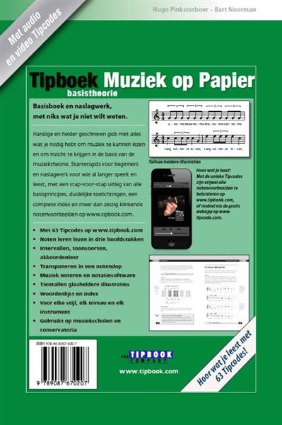 Grote foto muziek op papier tipboek boeken muziek