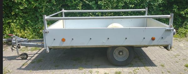 Grote foto aangeboden geremde aanhanger met reservewiel auto diversen aanhangers