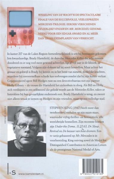 Grote foto wisseling van de wacht bill hodges 3 boeken thrillers
