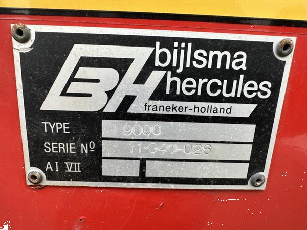 Grote foto bijlsma hercules afweegmachine met transportband 200 x 50 cm en newlong zakkennaaier agrarisch tuinbouw