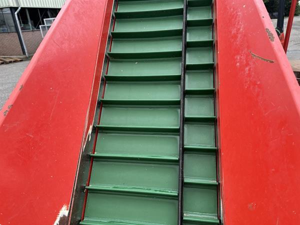 Grote foto bijlsma hercules afweegmachine met transportband 200 x 50 cm en newlong zakkennaaier agrarisch tuinbouw