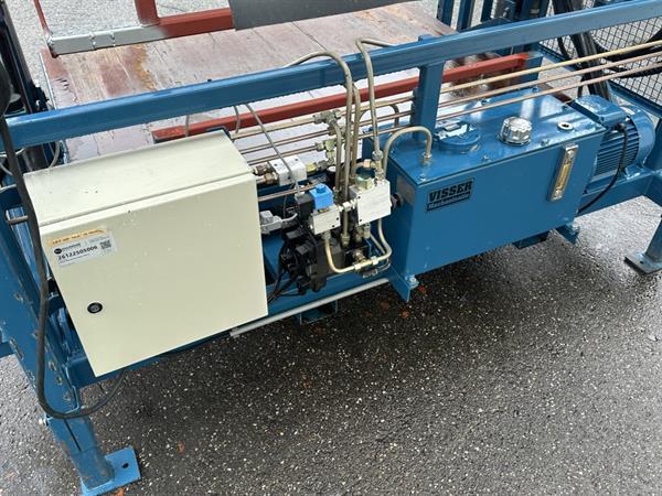 Grote foto sta vast kistenkantelaar visser mechanisatie max 160 cm agrarisch tuinbouw