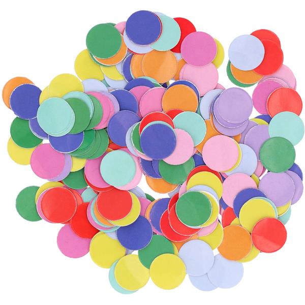 Grote foto gekleurde confetti 300st verzamelen overige verzamelingen
