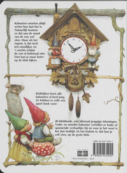 Grote foto het kabouter klokboek boeken jeugd 13 jaar en ouder
