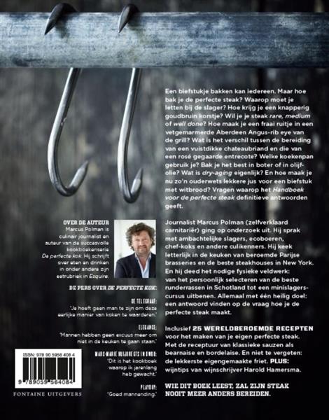 Grote foto handboek voor de perfecte steak boeken kookboeken