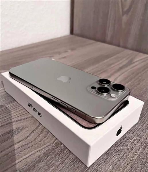 Grote foto iphone 15 pro max telecommunicatie apple iphone
