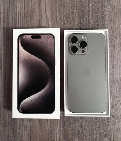 Grote foto iphone 15 pro max telecommunicatie apple iphone