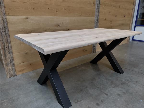 Grote foto 95x180cm 40mm eiken tafelbladen doe het zelf en verbouw hout en planken