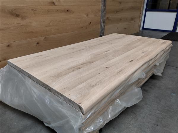 Grote foto 95x260cm 40mm eiken tafelbladen doe het zelf en verbouw hout en planken