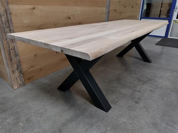 Grote foto 95x260cm 40mm eiken tafelbladen doe het zelf en verbouw hout en planken