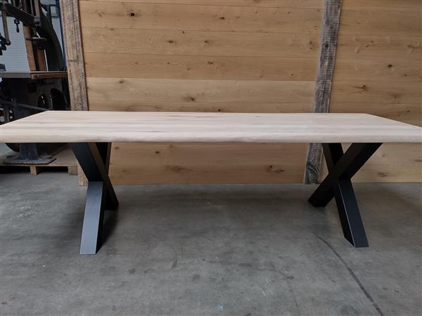 Grote foto 95x260cm 40mm eiken tafelbladen doe het zelf en verbouw hout en planken