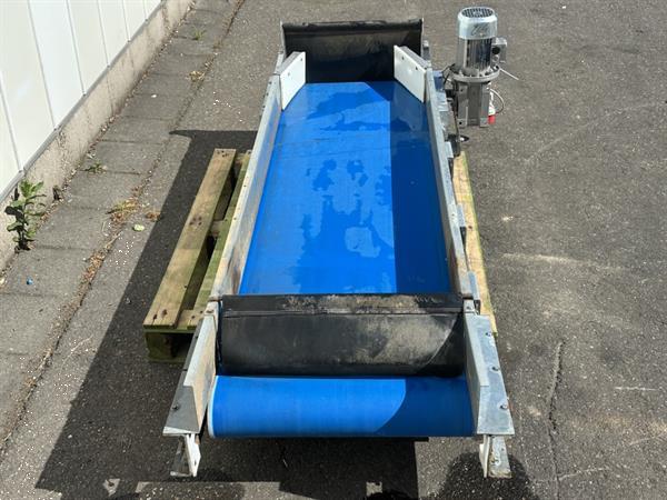 Grote foto flauw transportband 205 x 60 cm agrarisch transportbanden