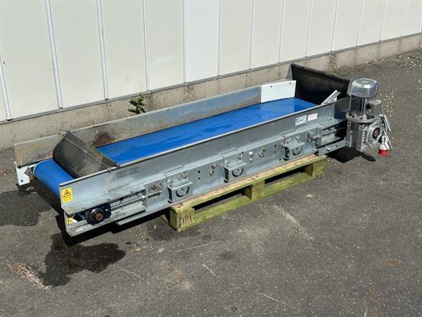 Grote foto flauw transportband 205 x 60 cm agrarisch transportbanden