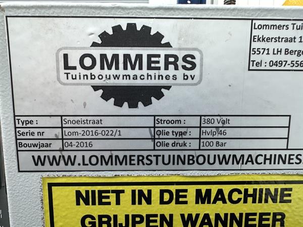 Grote foto lommers snoeimachine bovenknipper agrarisch tuinbouw