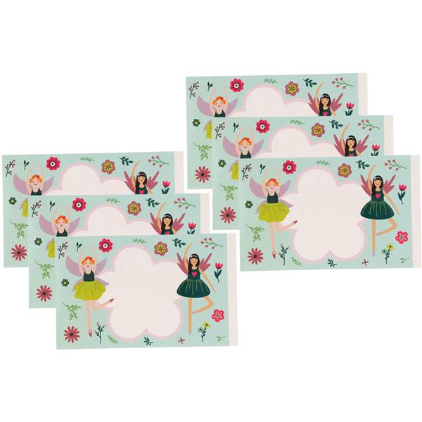 Grote foto ballerina stickers bellenblaas 6st verzamelen overige verzamelingen