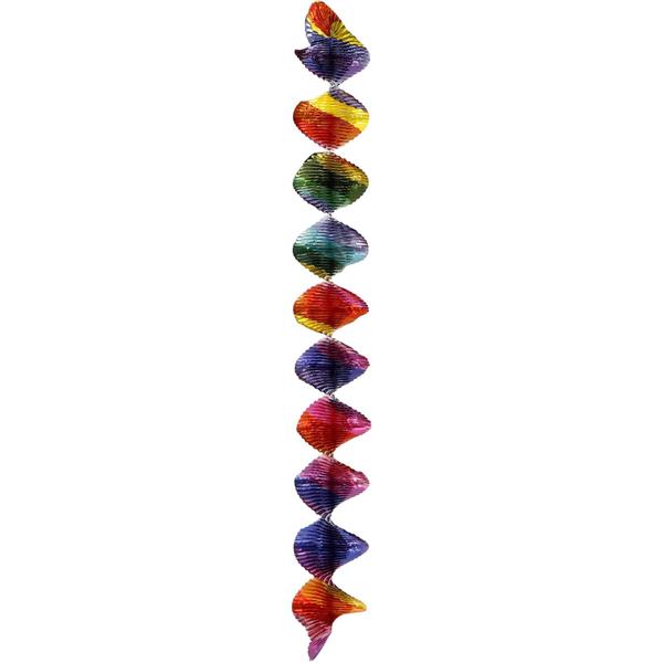 Grote foto gekleurde hangdecoratie rotor spiralen 4st verzamelen overige verzamelingen