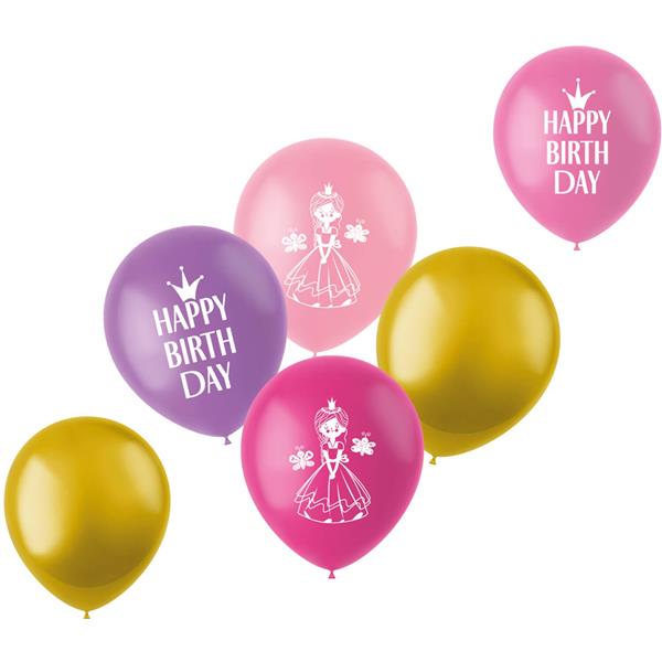 Grote foto prinsessen ballonnen 33cm 6st verzamelen overige verzamelingen