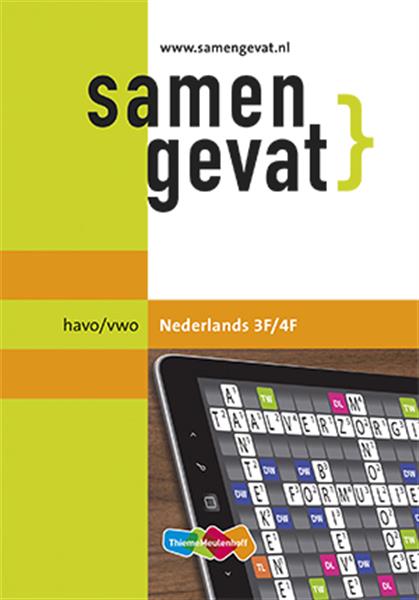 Grote foto samengevat nederlands 3f 4f havo vwo havo vwo boeken overige boeken