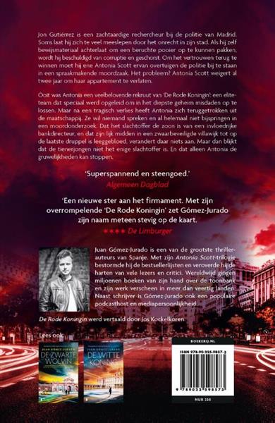 Grote foto de rode koningin antonia scott 1 boeken thrillers